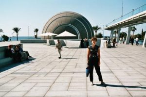 Bibliotheca Alexandrina devant le planétarium