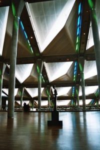 Bibliotheca Alexandrina vue de l'intérieur