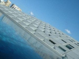 Bibliotheca Alexandrina vue du toit