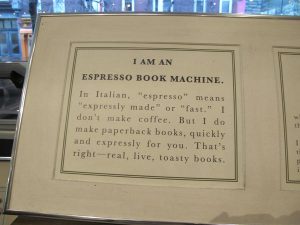 Espresso Book Machine