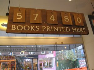 McNally Jackson, books printed, nov. 2015