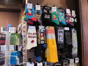 New York Public Library Shop, les chaussettes