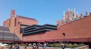 British Library, vue extérieure