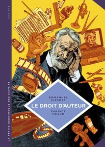 La petite Bédéthèque des Savoirs - tome 5 - Le droit d'auteur. Un dispositif de protection des œuvres de Fabrice Neaud (illustrations), Christian Lerolle (avec la contribution de) et Emmanuel Pierrat (scenario), Le Lombard (La petite Bédéthèque des Savoirs), 2016