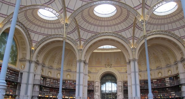 BNF Richelieu, la salle Labrouste