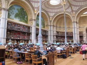 BNF Richelieu, la salle Labrouste