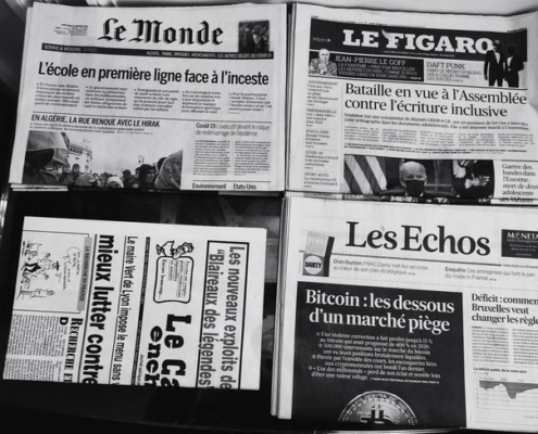 quelques titres de presse économique